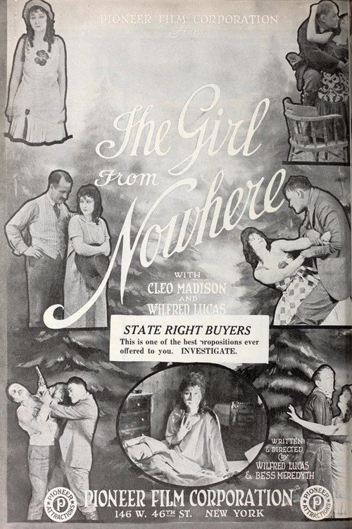 The Girl from Nowhere — постер