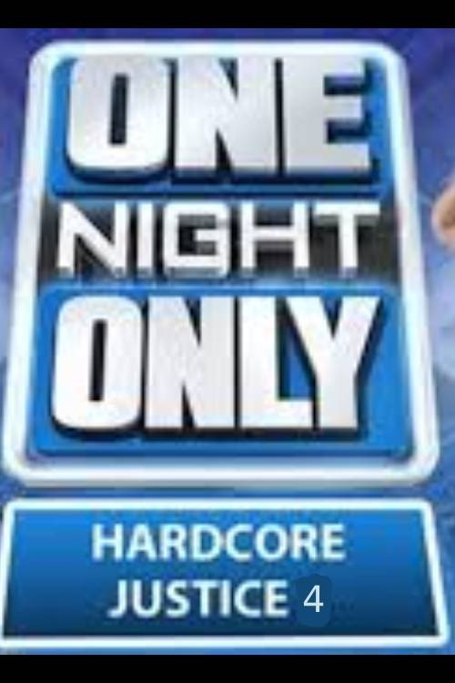 TNA One Night Only: Hardcore Justice 4 — постер