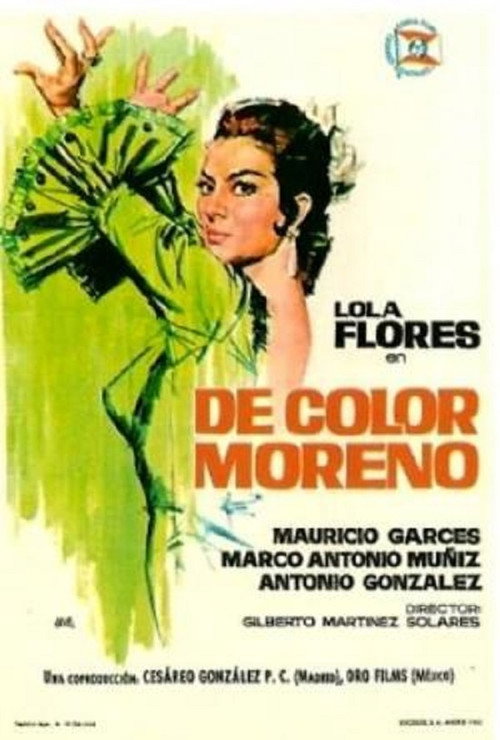 De color moreno — постер