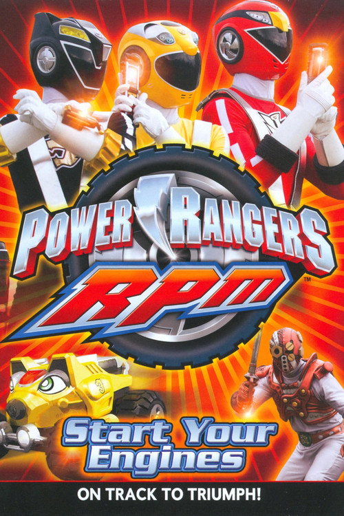 Power Rangers RPM: Start Your Engines — постер