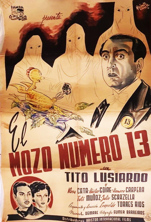 El mozo número 13 — постер