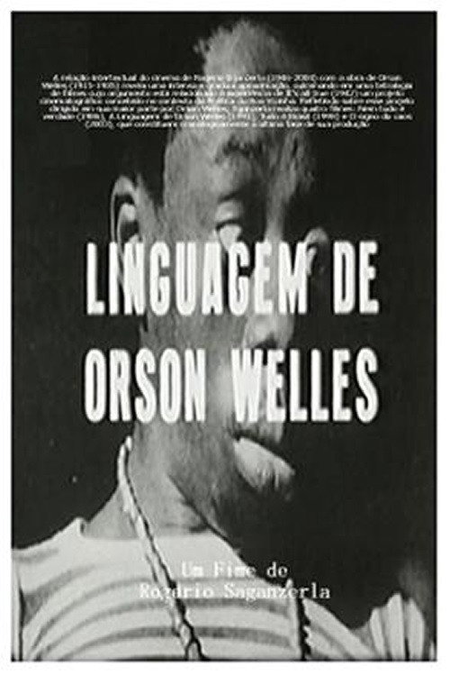 A Linguagem de Orson Welles — постер