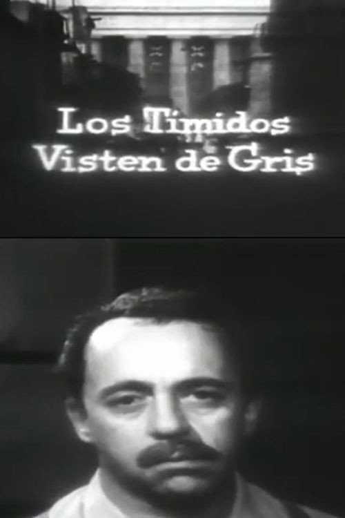 Los tímidos visten de gris — постер