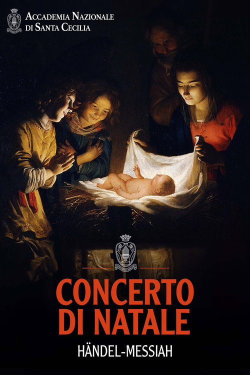 Concerto di Natale Santa Cecilia - Händel: Messiah — постер