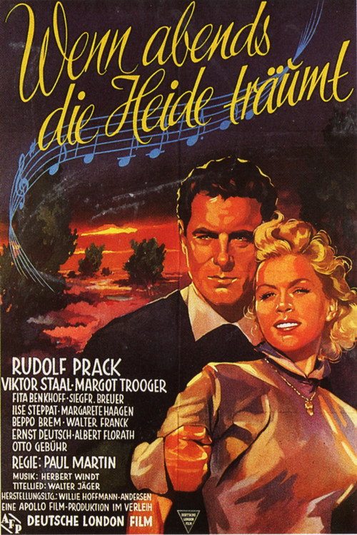 Wenn abends die Heide träumt — постер