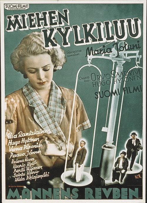 Miehen kylkiluu — постер