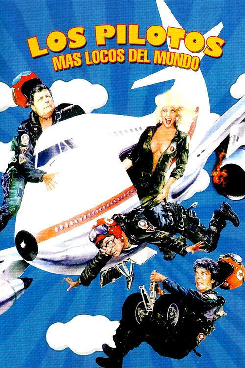Los pilotos más locos del mundo — постер