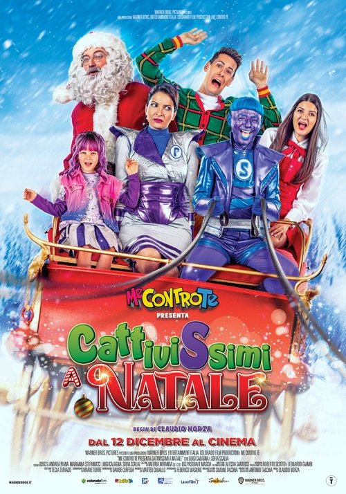 Me contro Te presenta Cattivissimi a Natale — постер