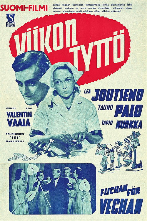 Viikon tyttö — постер