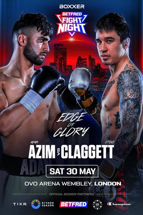 Adam Azim vs. Steve Claggett — постер