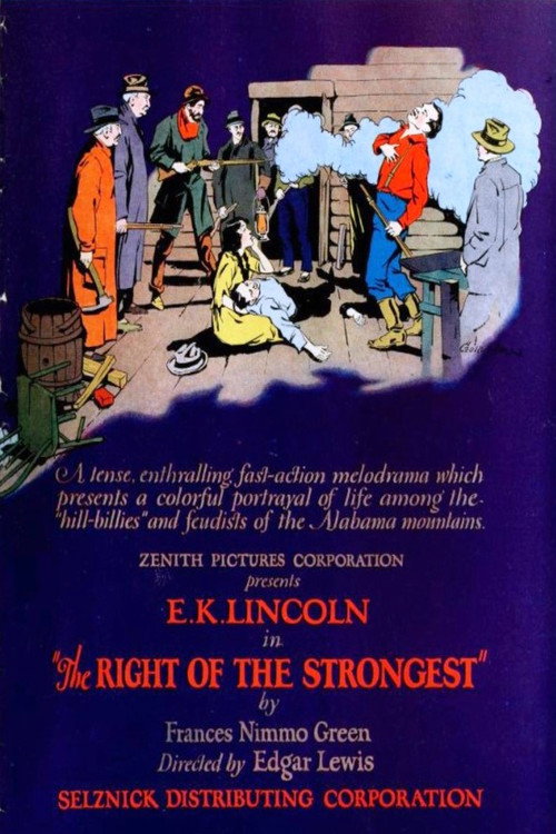 The Right of the Strongest — постер