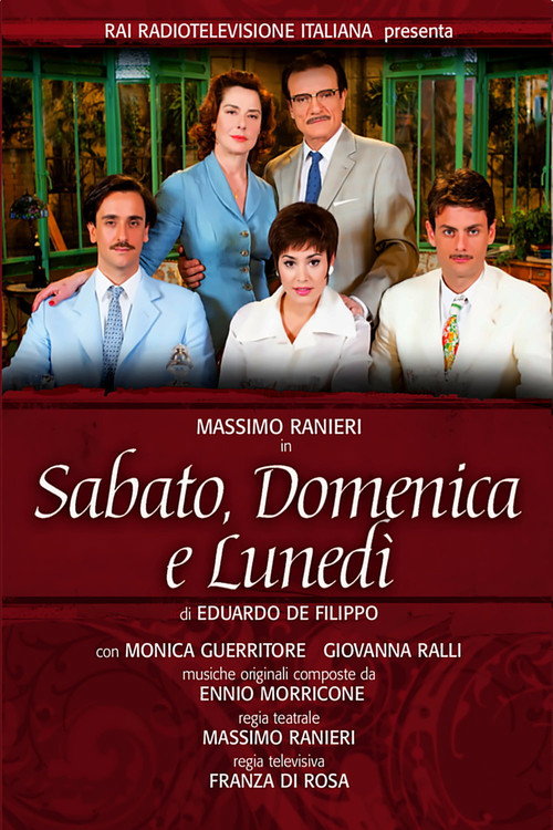 Sabato, domenica e lunedì — постер