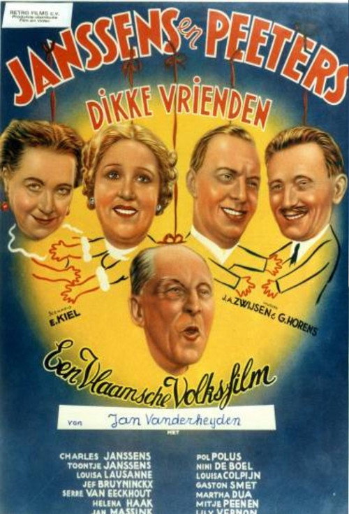 Janssens en Peeters dikke vrienden — постер