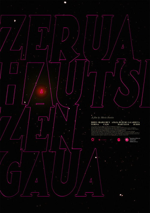 Zerua hautsi zen gaua — постер
