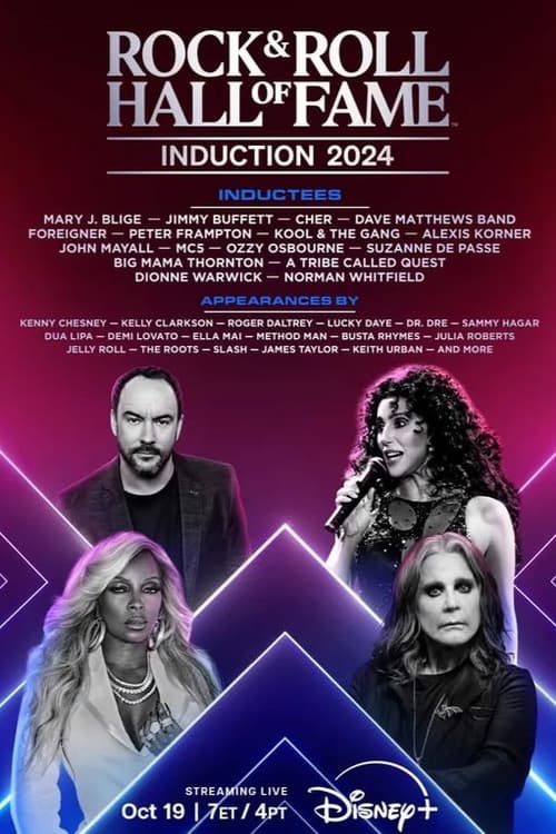 2024 Rock & Roll Hall of Fame Induction Ceremony — постер