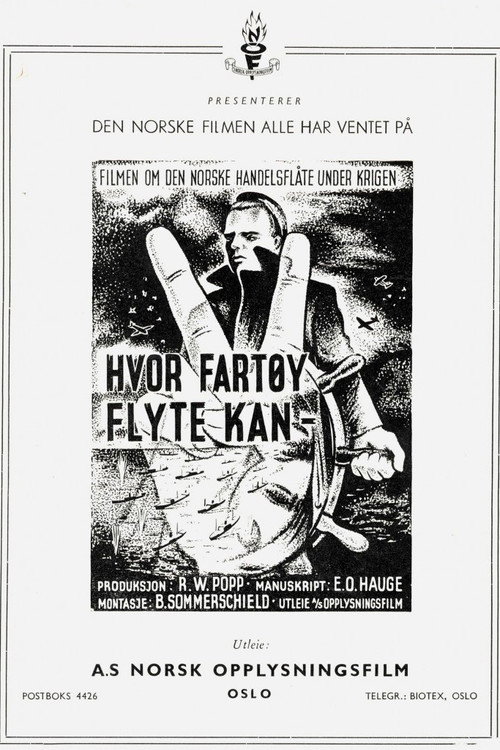 Hvor fartøy flyte kan — постер