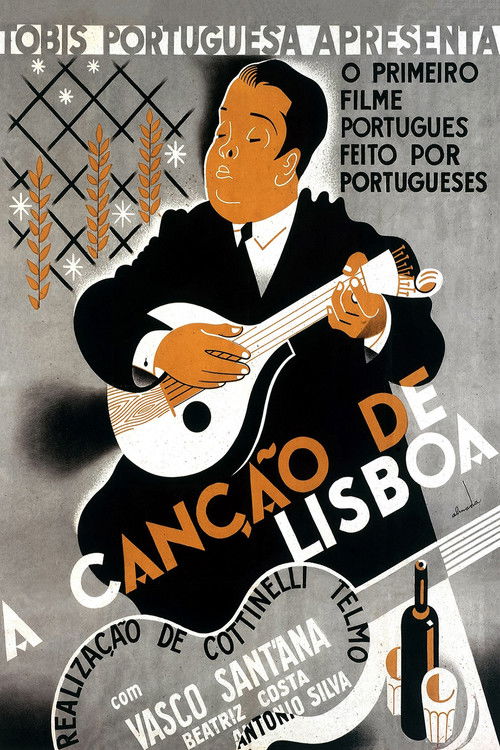 A Canção de Lisboa — постер