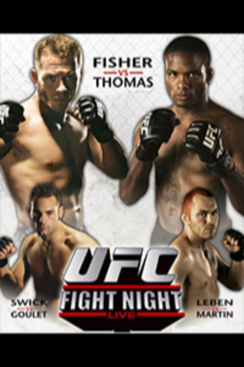 UFC Fight Night 11: Thomas vs. Florian — постер