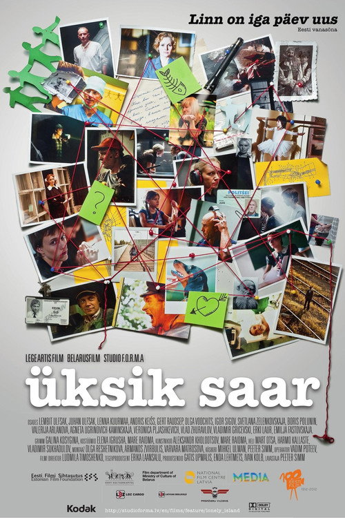 Üksik saar — постер