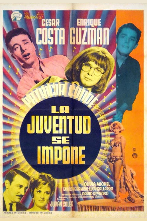 La juventud se impone — постер