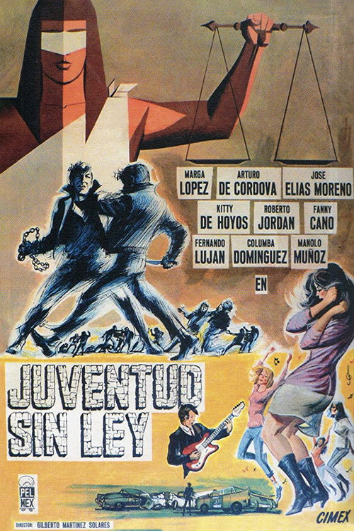 Juventud sin ley — постер