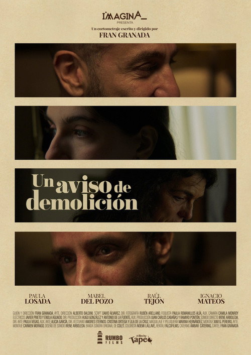 Un aviso de demolición — постер