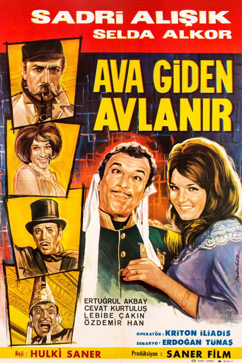 Ava Giden Avlanır — постер