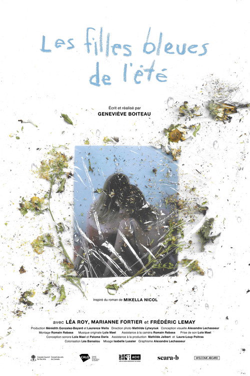Les filles bleues de l'été — постер