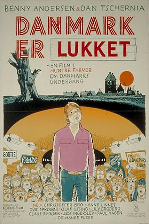 Danmark er lukket — постер