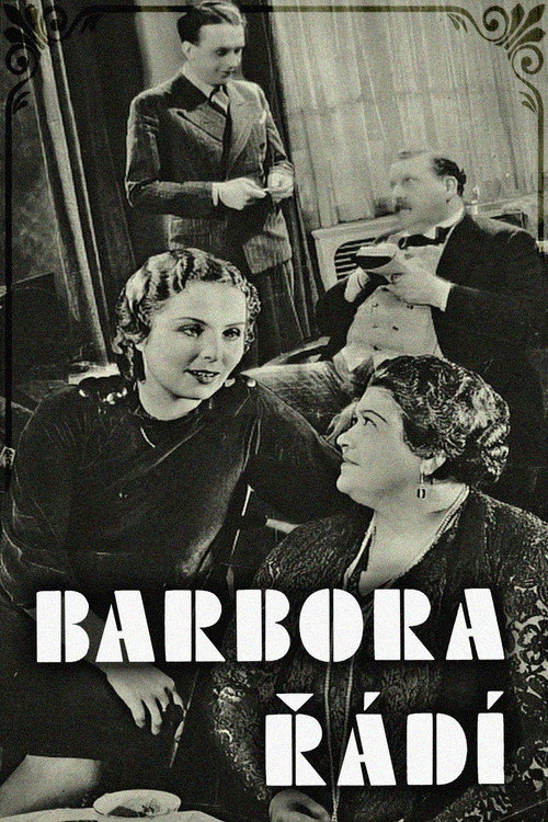 Barbora řádí — постер