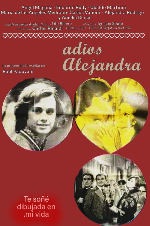 Adiós Alejandra — постер