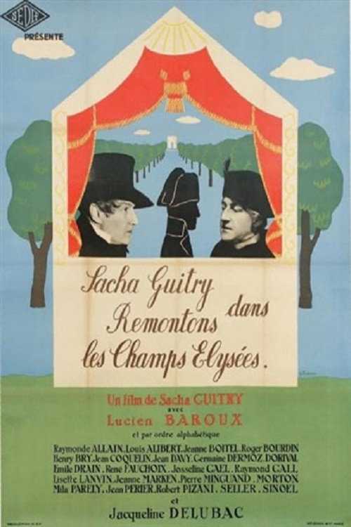 Remontons les Champs-Elysées — постер