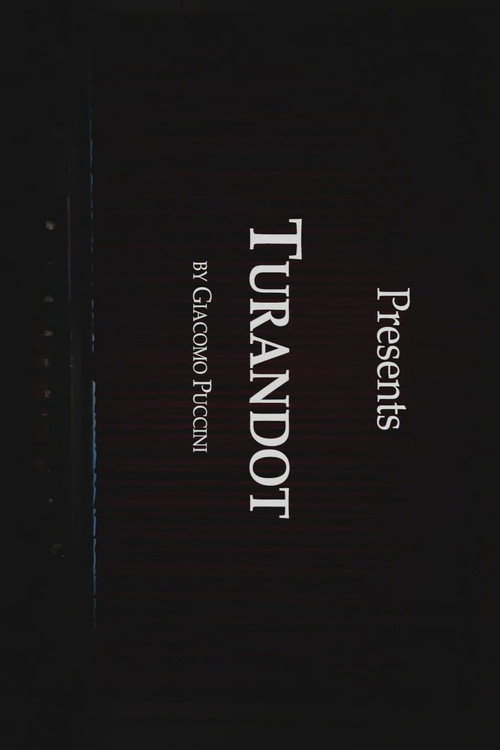 Turandot - Wichita Grand Opera — постер