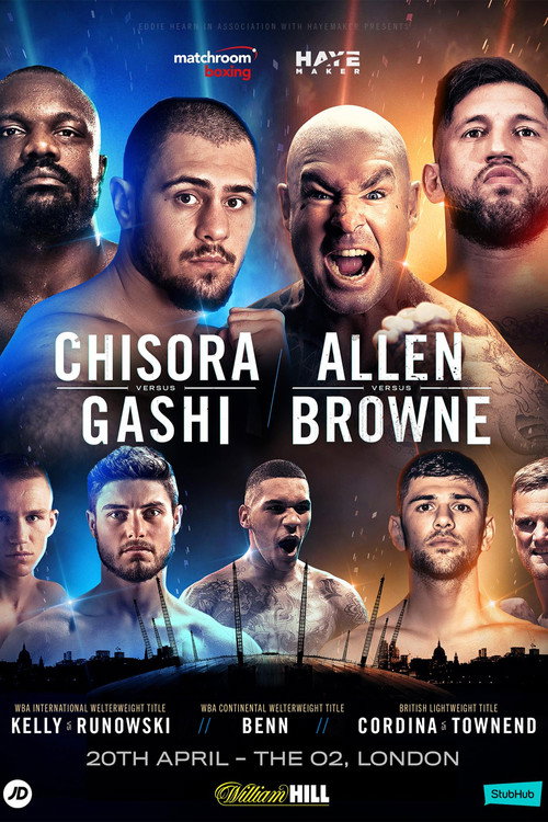 Derek Chisora vs. Senad Gashi — постер