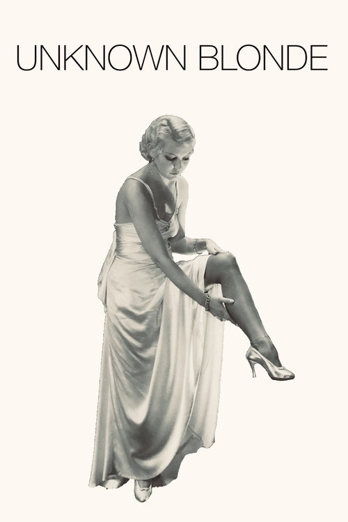 Unknown Blonde — постер