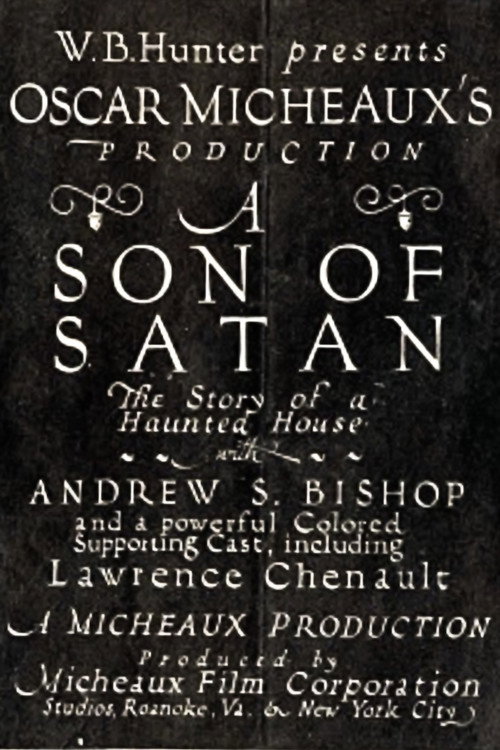 A Son of Satan — постер