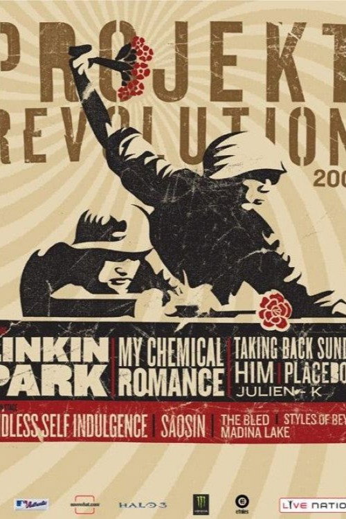 My Chemical Romance Live At Projekt Revolution — постер