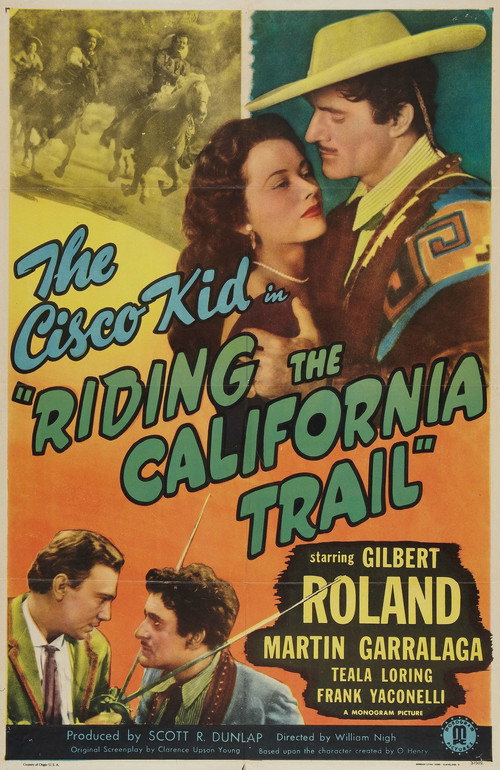 Riding the California Trail — постер