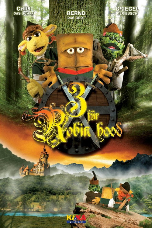 3 für Robin Hood — постер