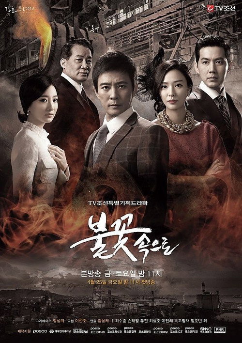 불꽃속으로 — постер