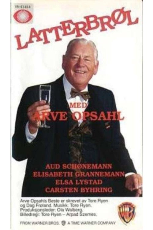 Latterbrøl med Arve Opsahl — постер