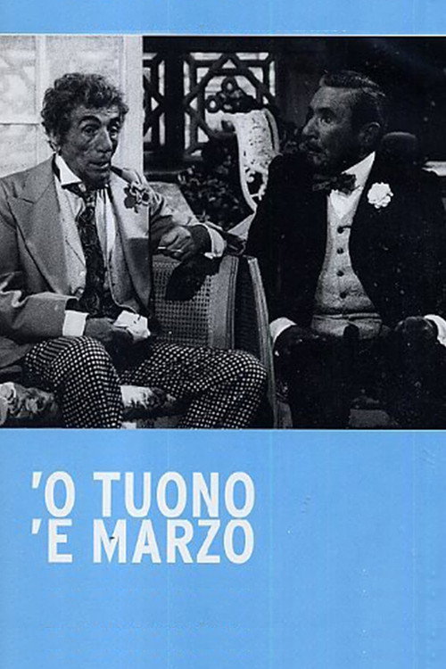 'O tuono 'e marzo — постер