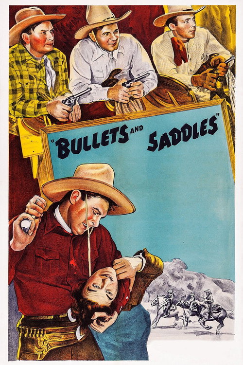 Bullets and Saddles — постер