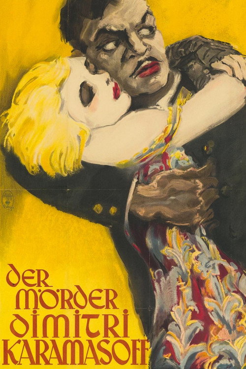 Der Mörder Dimitri Karamasoff — постер