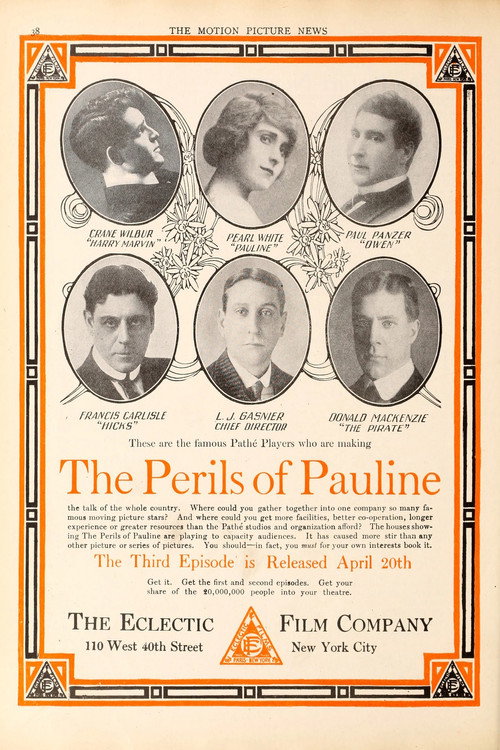 The Perils of Pauline — постер