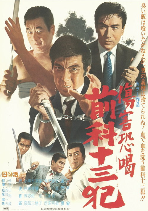 傷害恐喝 前科十三犯 — постер