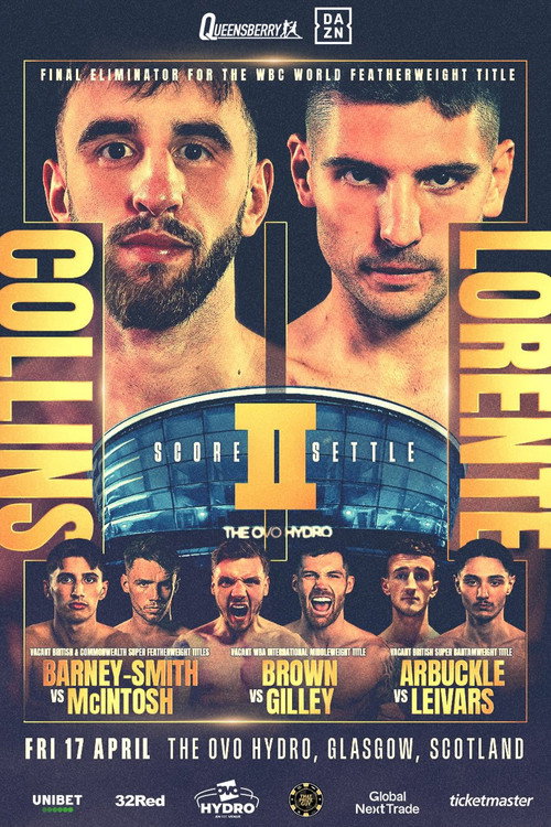 Nathaniel Collins vs. Cristobal Lorente II — постер
