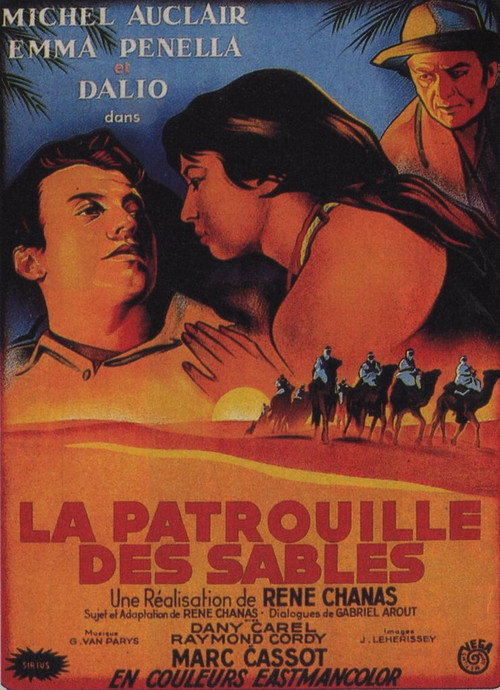 La patrouille des sables — постер