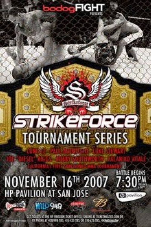 Strikeforce: Four Men Enter, One Man Survives — постер