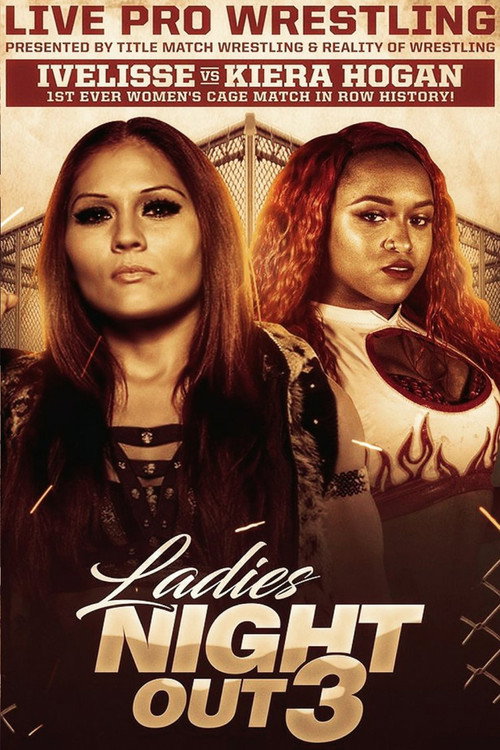 ROW Ladies Night Out 3 — постер